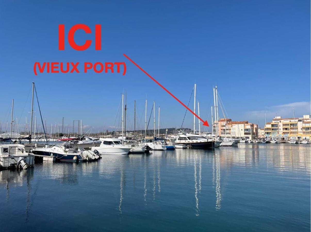 Studio - Les Pieds Dans L'Eau Agreable En Toutes Saisons 4 Couchages - Climatisation - Parking Prive - Piscine Sur Mer - Vue Magnifique Et Rare - Situation Optimum - Les Argonautes - Ile Des Pecheurs - Cap D'Agde Exteriör bild