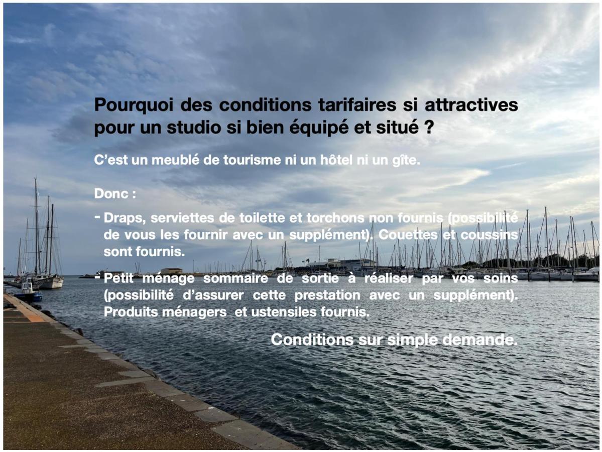Studio - Les Pieds Dans L'Eau Agreable En Toutes Saisons 4 Couchages - Climatisation - Parking Prive - Piscine Sur Mer - Vue Magnifique Et Rare - Situation Optimum - Les Argonautes - Ile Des Pecheurs - Cap D'Agde Exteriör bild